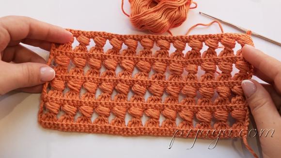 Bent crochet mast pattern